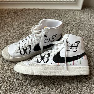 Custom Butterfly Nike Blazers 🦋